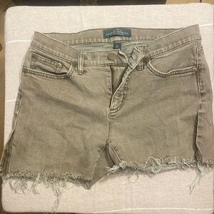 Ralph Lauren Green Denim cut-offs size 6